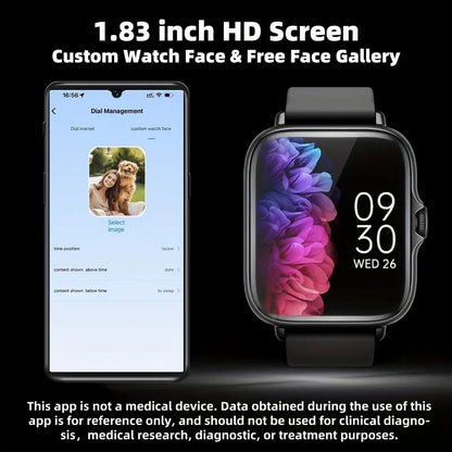 Sports Smart Watch Touch Display