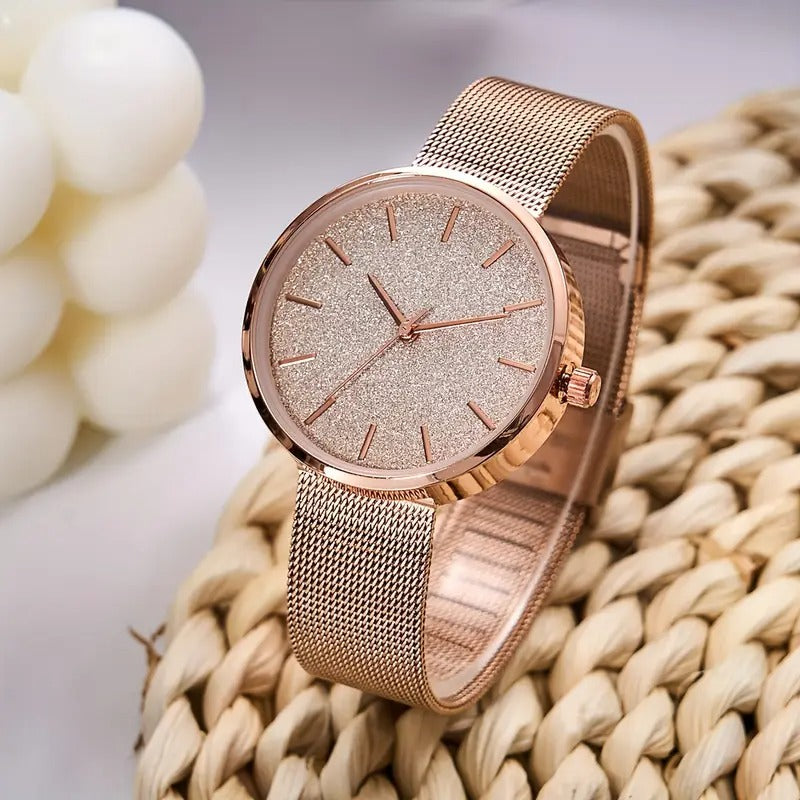 Women's Shiny Quartz Watch