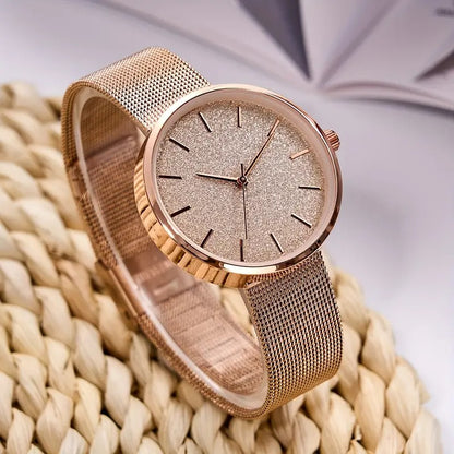 Women's Shiny Quartz Watch